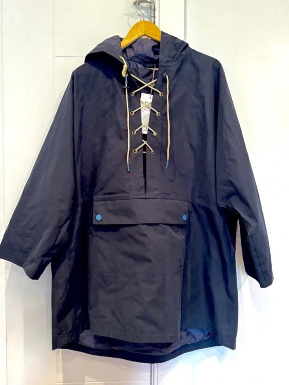 Barbour x Alexa Chung Pip Waterproof Parka Navy UK 14 US 10-14 NWT Sold Out